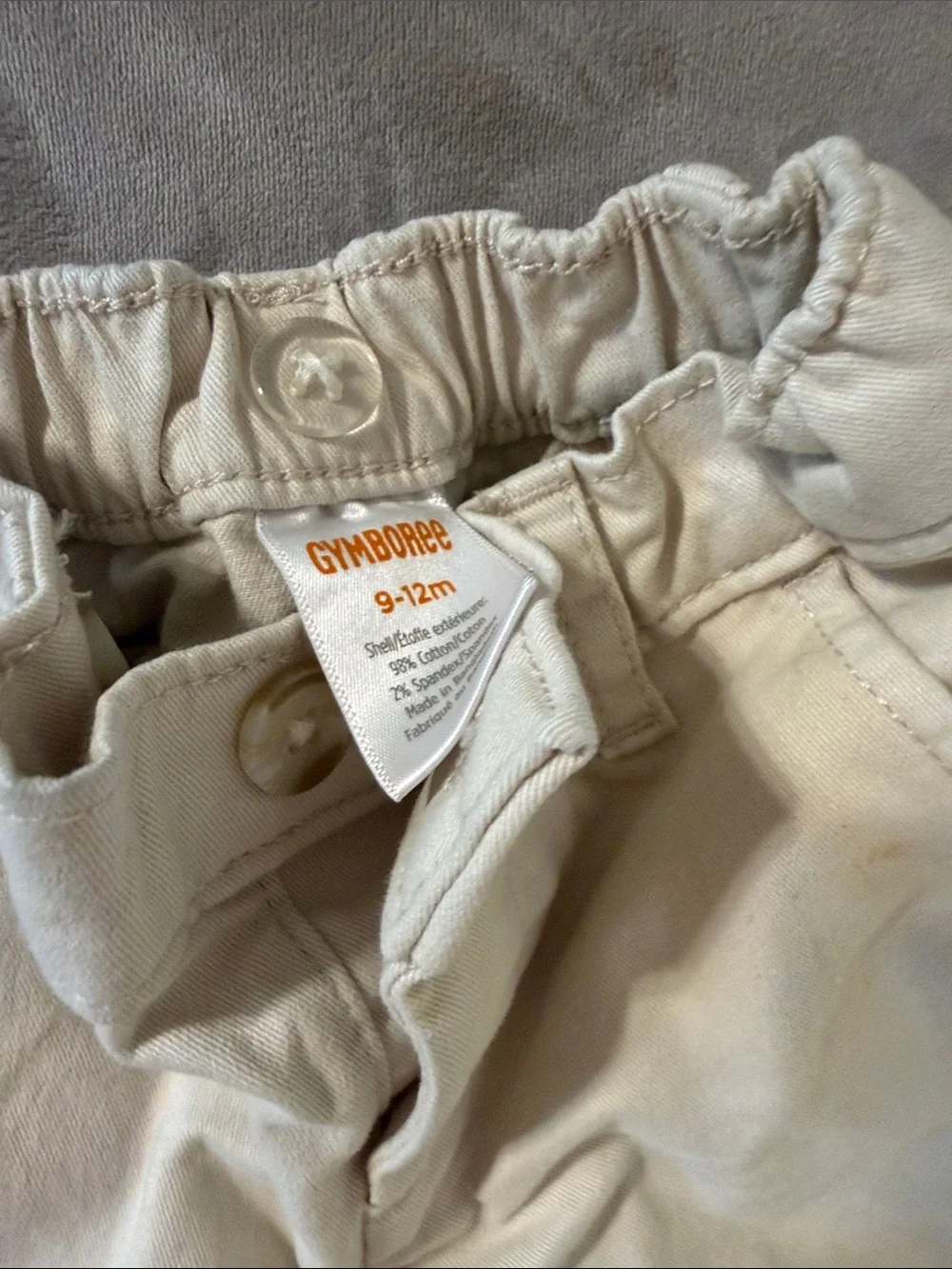 Gymboree Cream Casual Pants for Kids
